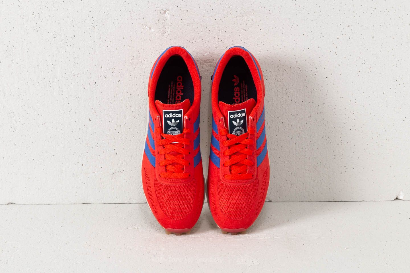 Scarpe uomo adidas LA Trainer Hi-Res Red/ Hi-Res Blue/ Talc
