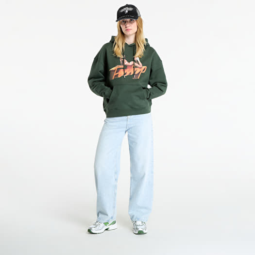 x Playboy Sweat-shirt à capuche court zippé motif lapin rétro pour femme