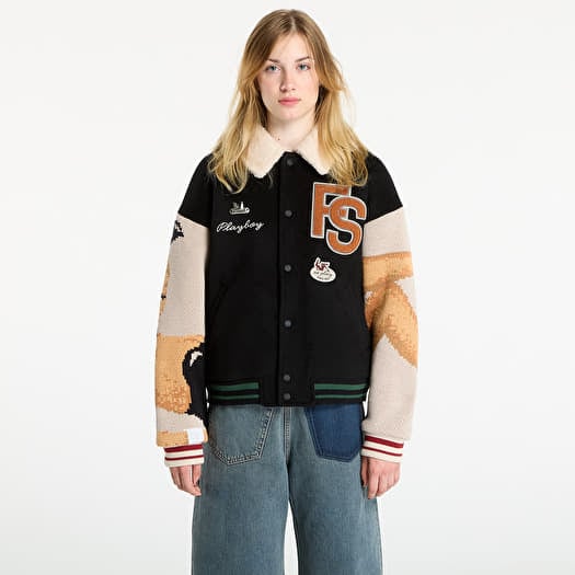 Playboy x FTSHP Varsity Jacket UNISEX Black