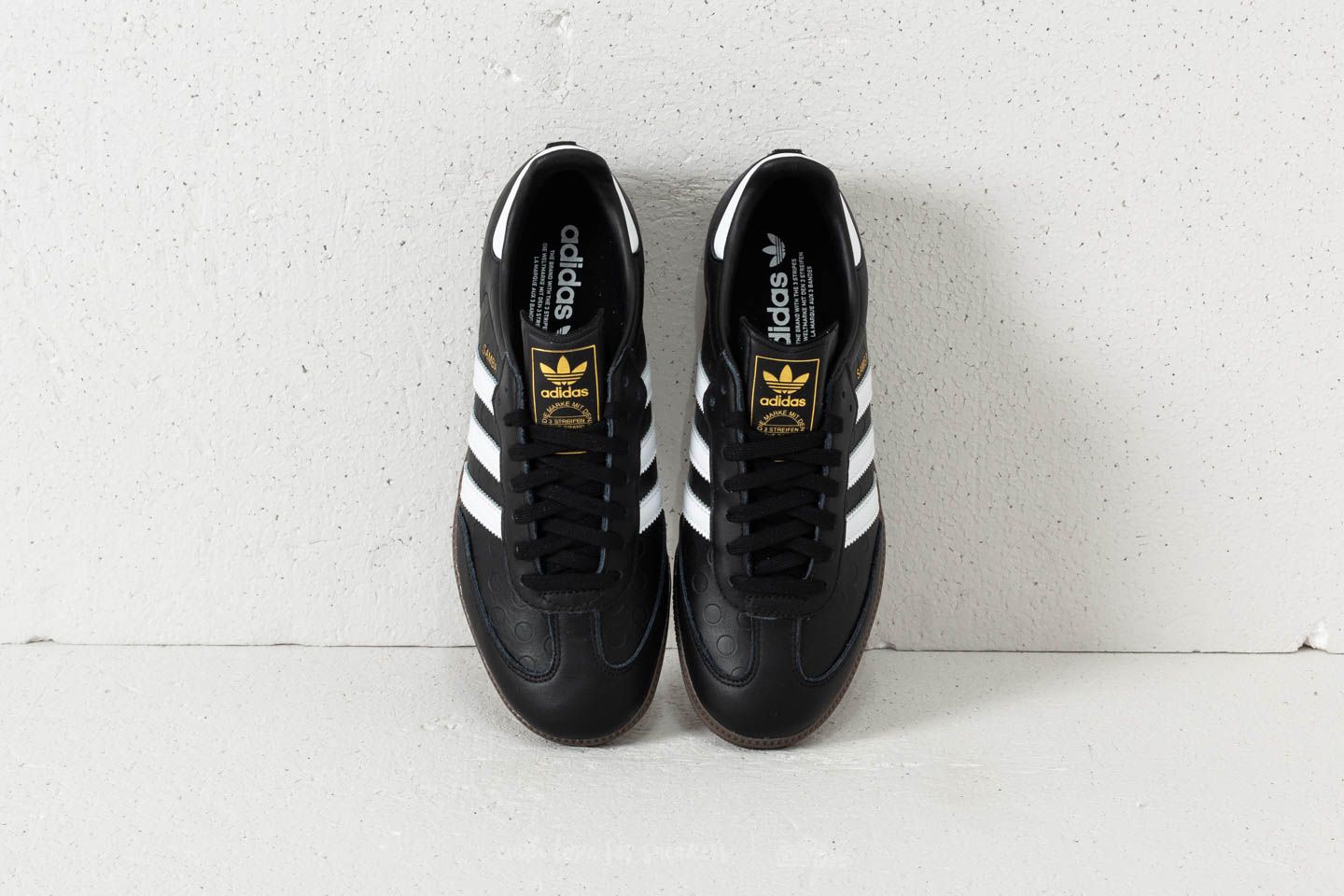 Încălțăminte și sneakerși pentru femei adidas Samba W Core Black/ Ftw White/ Gum 5