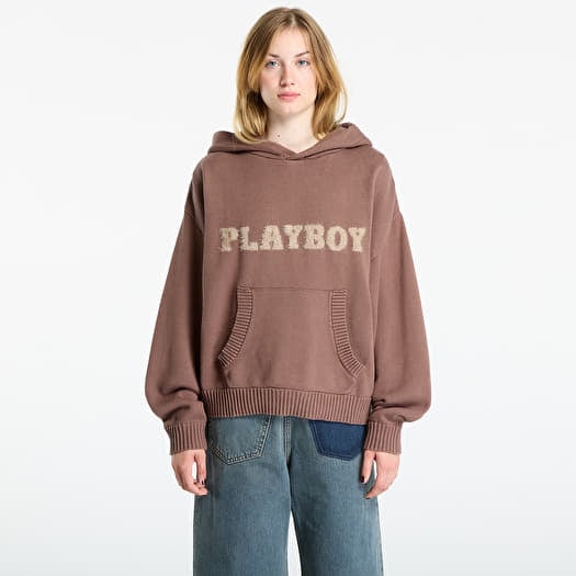 Villapaita FTSHP x Playboy Sweater Hoodie UNISEX Brown