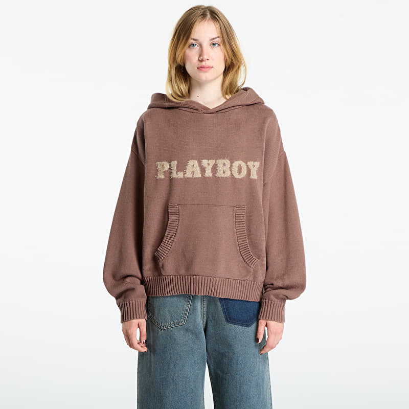 Playboy x FTSHP Sweater Hoodie UNISEX Brown