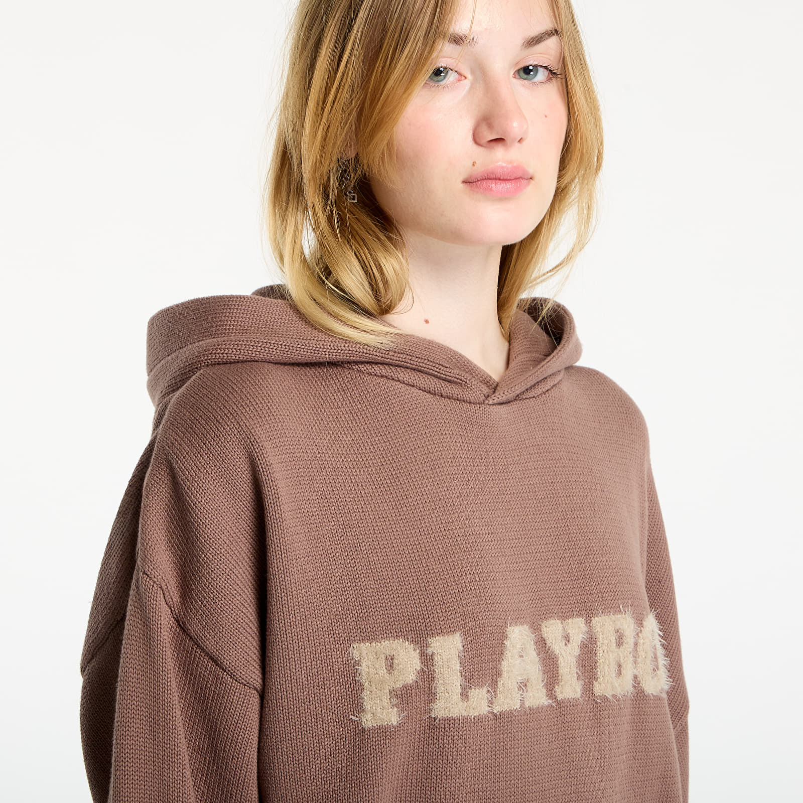 Villapaidat FTSHP x Playboy Sweater Hoodie UNISEX Brown