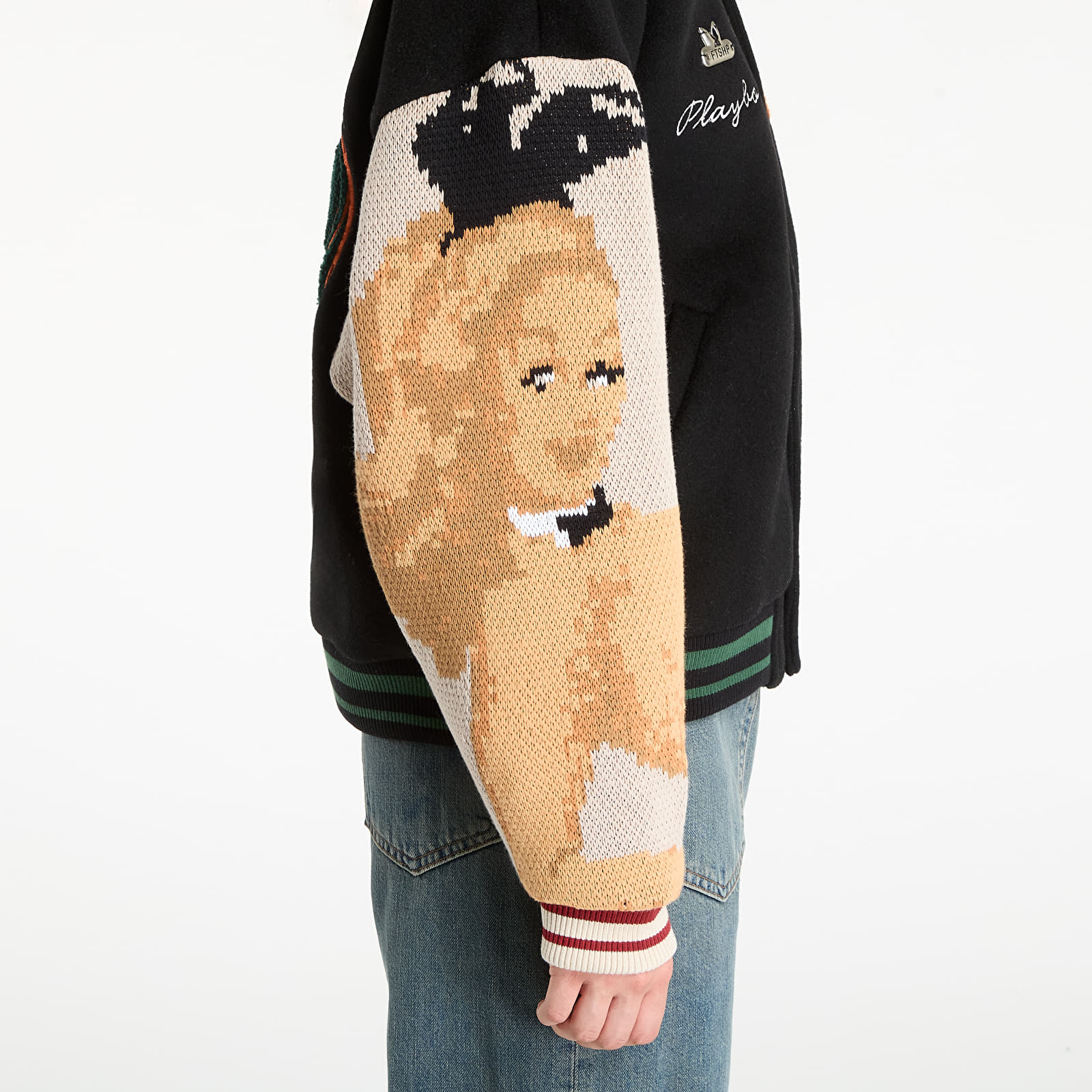 Takit Playboy x FTSHP Varsity Jacket UNISEX Black
