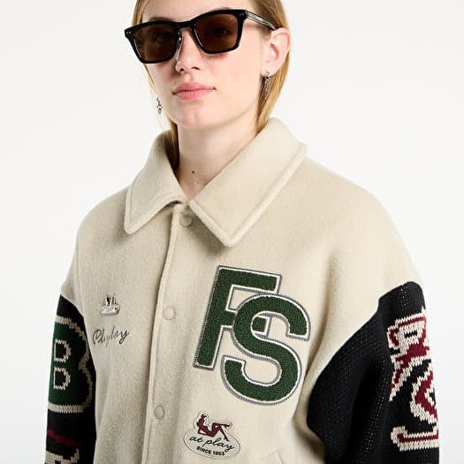 Jackets Playboy x FTSHP Varsity Jacket UNISEX Grey (FTSHP_503