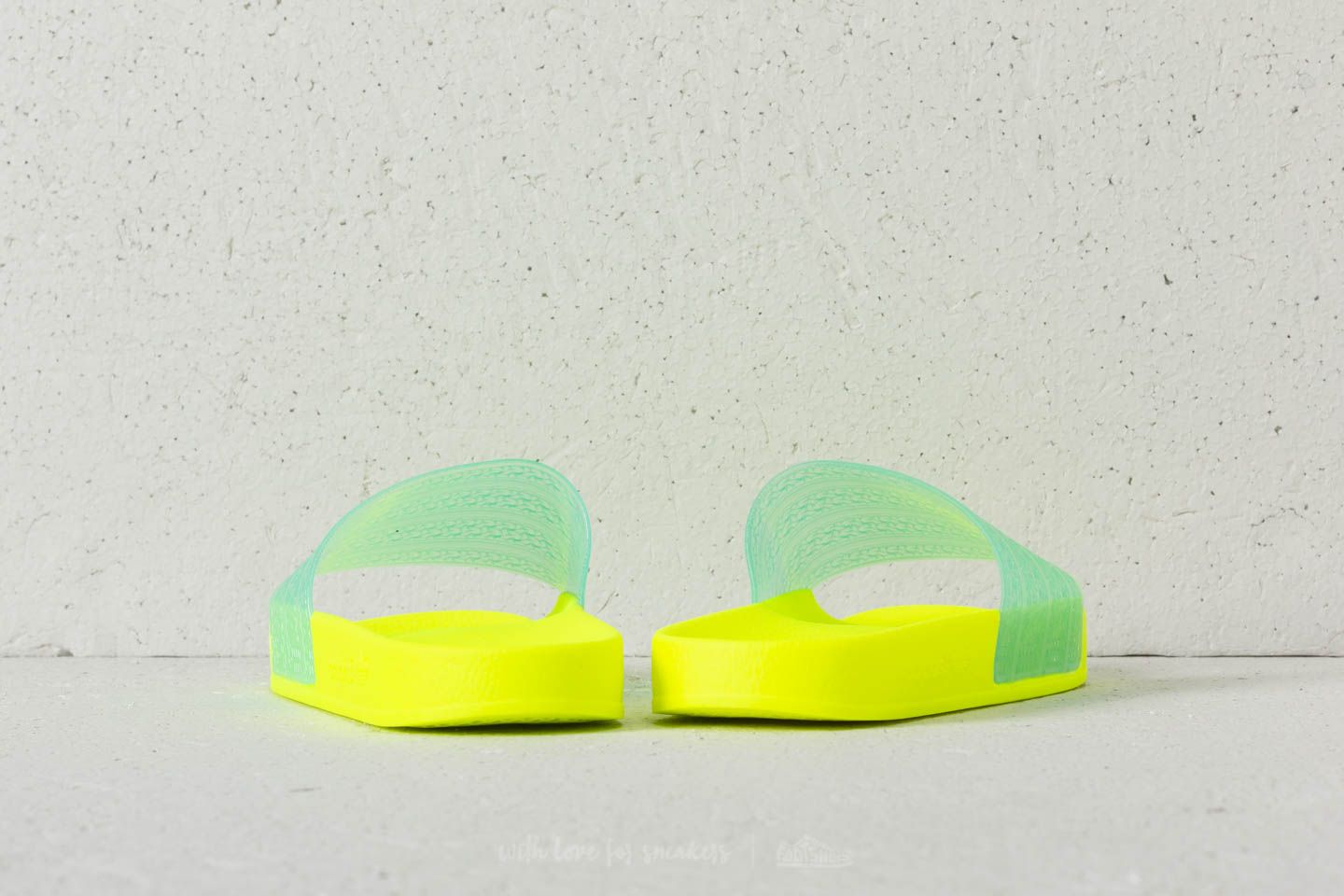 Women s shoes adidas Adilette Lilo W Solar Yellow Clear Aqua