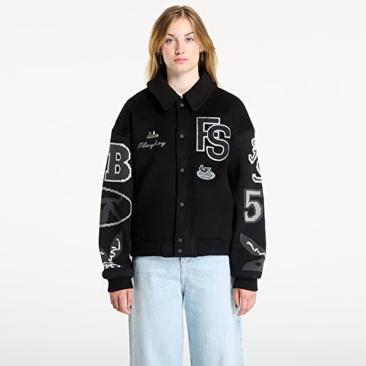 Playboy x FTSHP Varsity Jacket UNISEX Black C