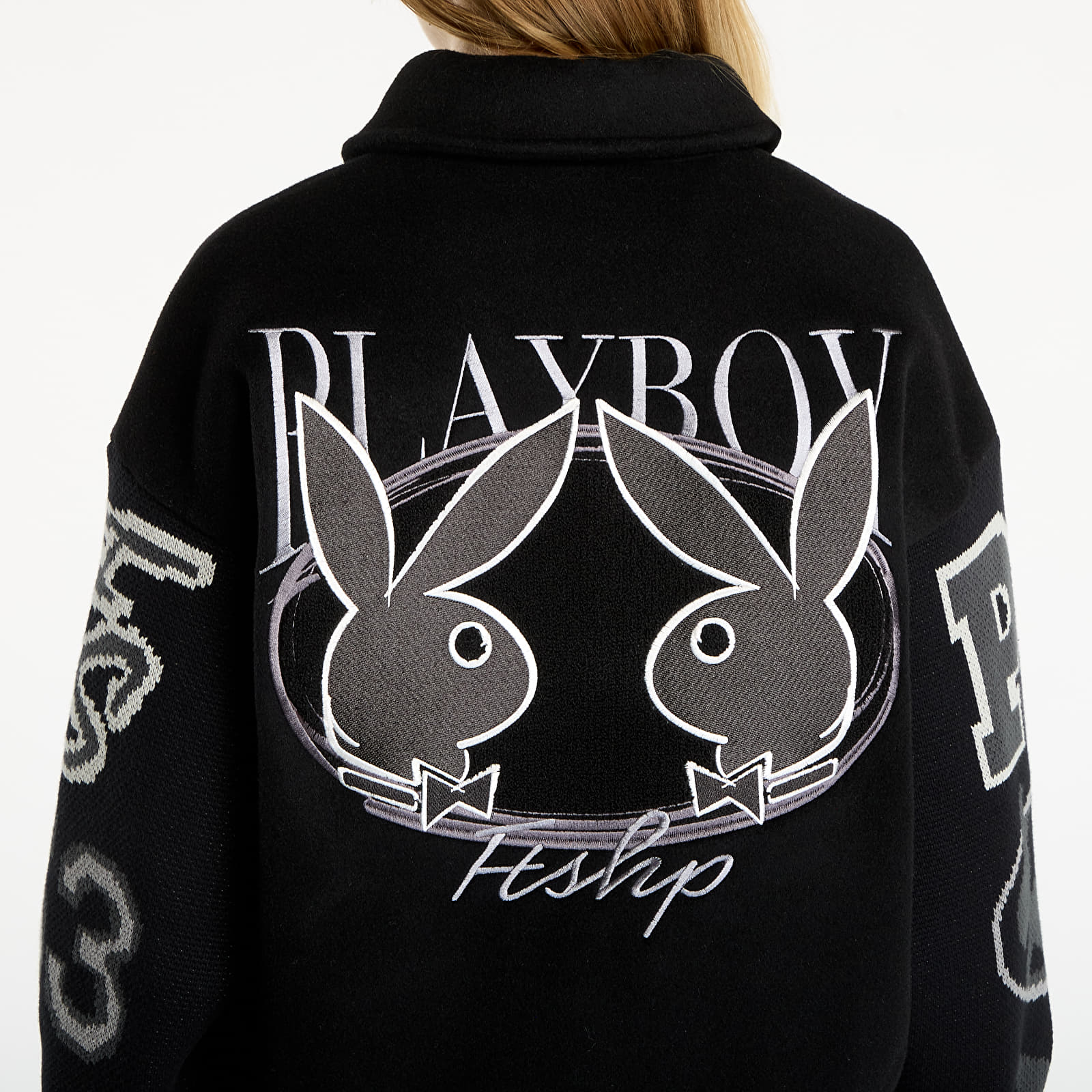 Takit Playboy x FTSHP Varsity Jacket UNISEX Black C