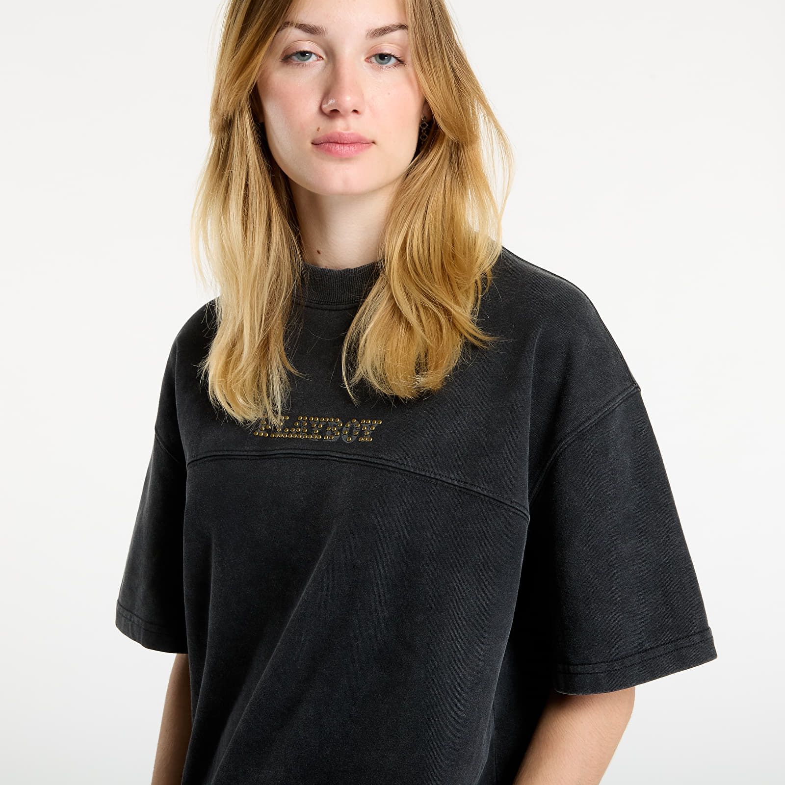T-shirts Playboy x FTSHP Washed Tee UNISEX Washed Black