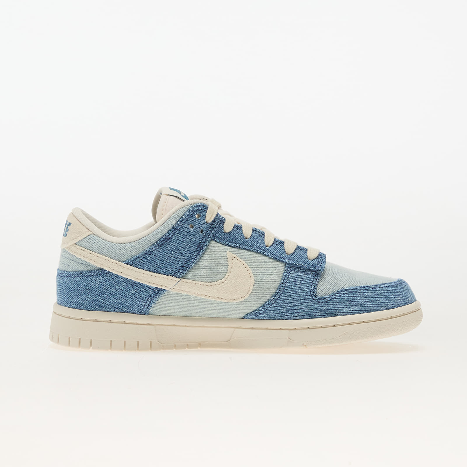 Women's shoes Nike Wmns Dunk Low Smokey Blue/ Pale Ivory-Denim Turq-Ochre-Barely Volt