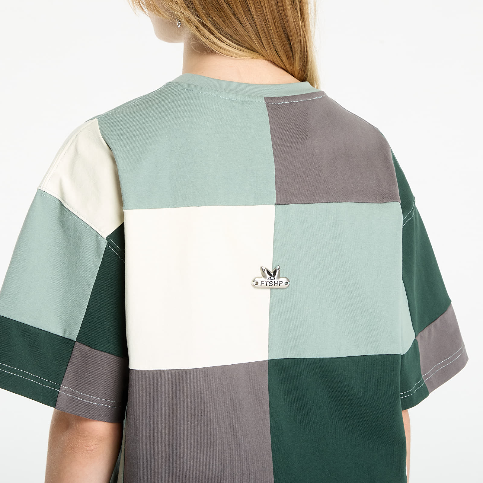 T-paidat Playboy x FTSHP Patchwork Tee UNISEX Green