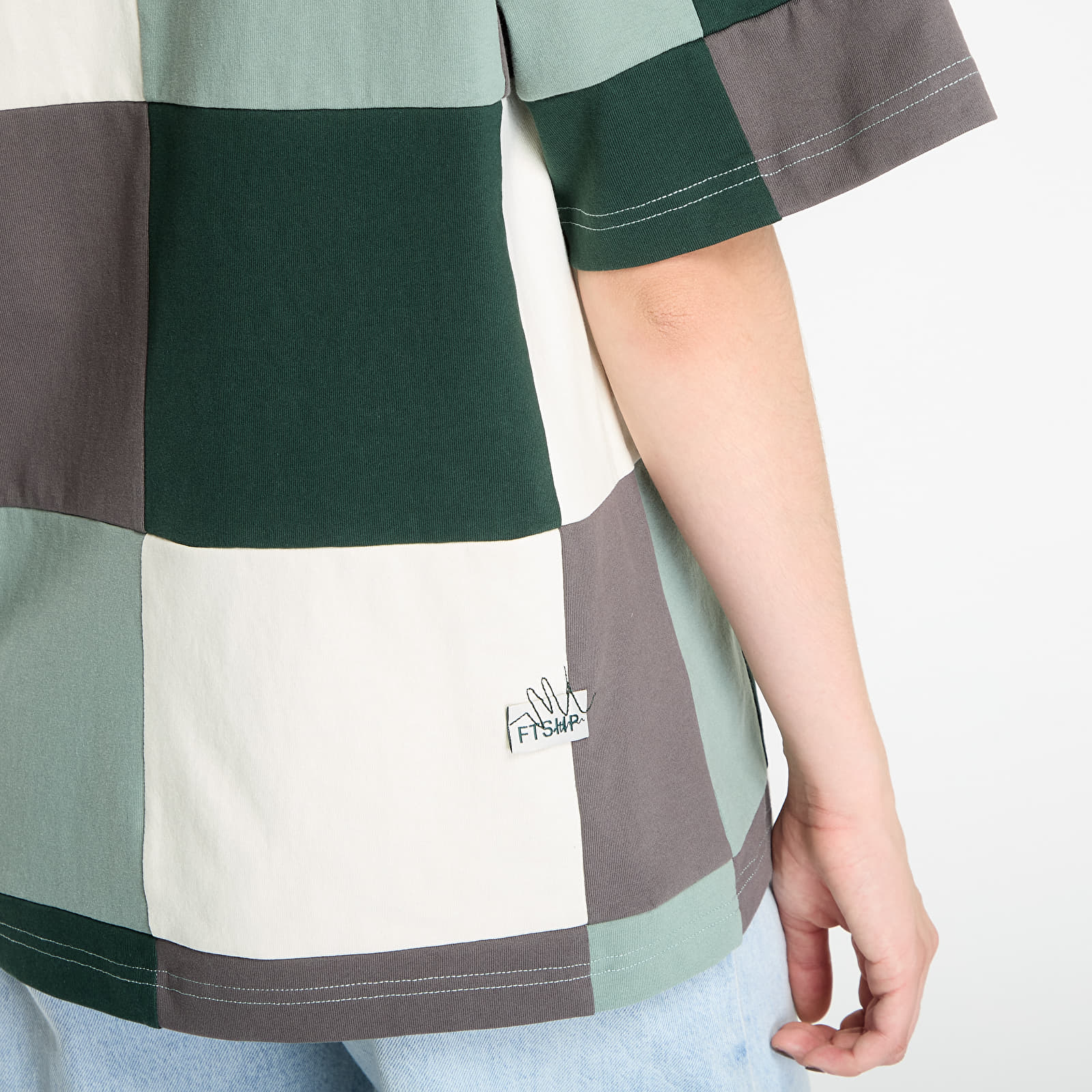 T-paidat Playboy x FTSHP Patchwork Tee UNISEX Green