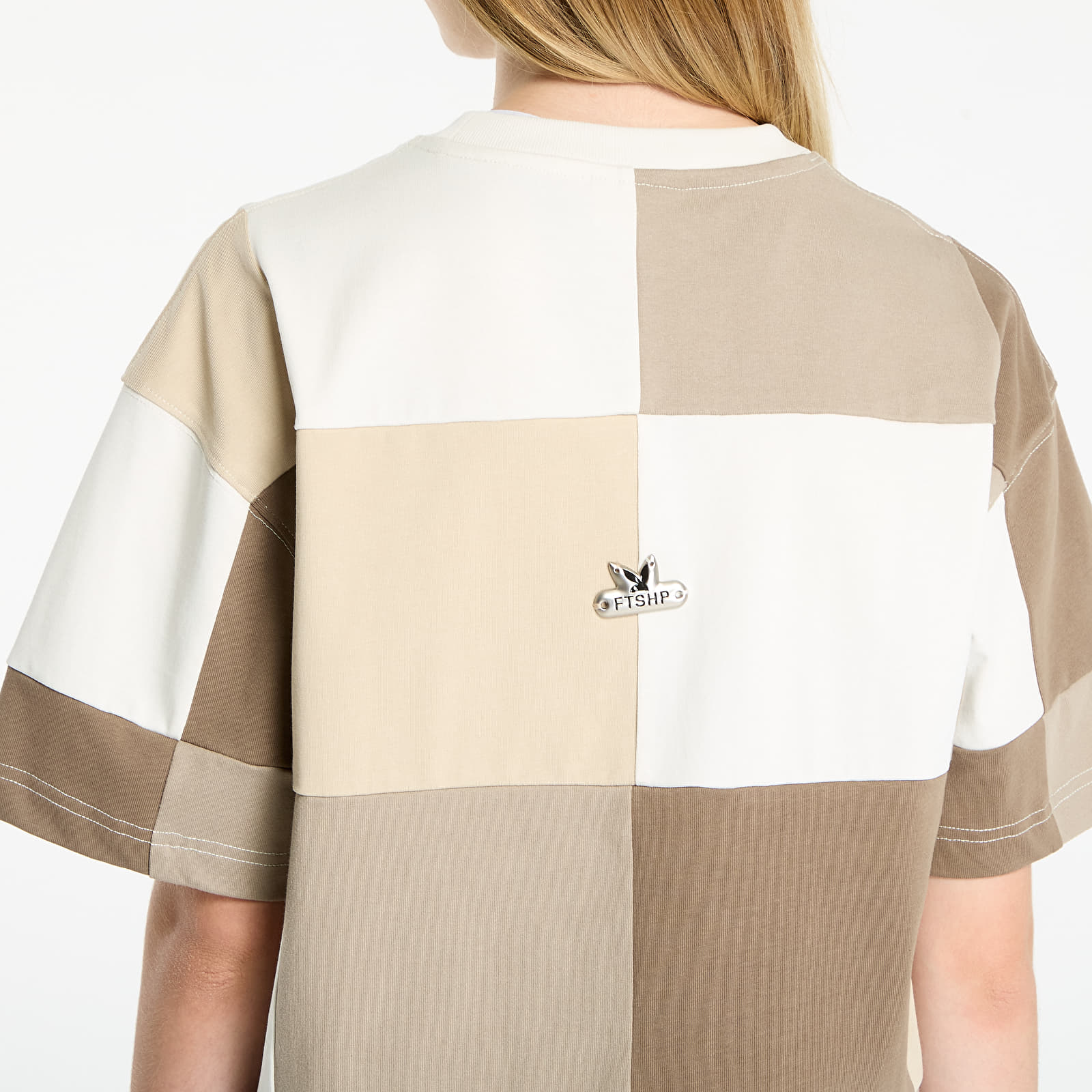 T-paidat Playboy x FTSHP Patchwork Tee UNISEX Cream