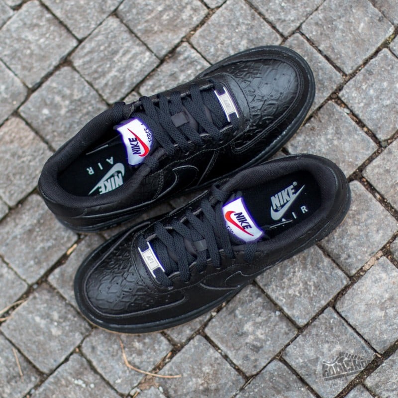 Moteriška avalynė Nike Air Force 1 (GS) Black/ Gum Light Brown