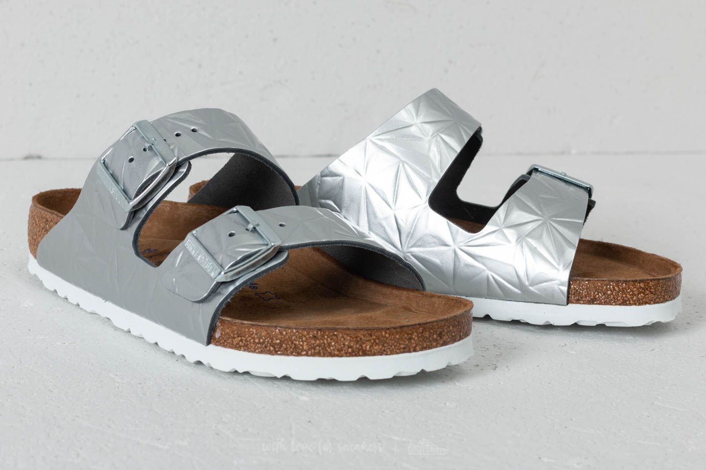 Birkenstock arizona spectral silver discount