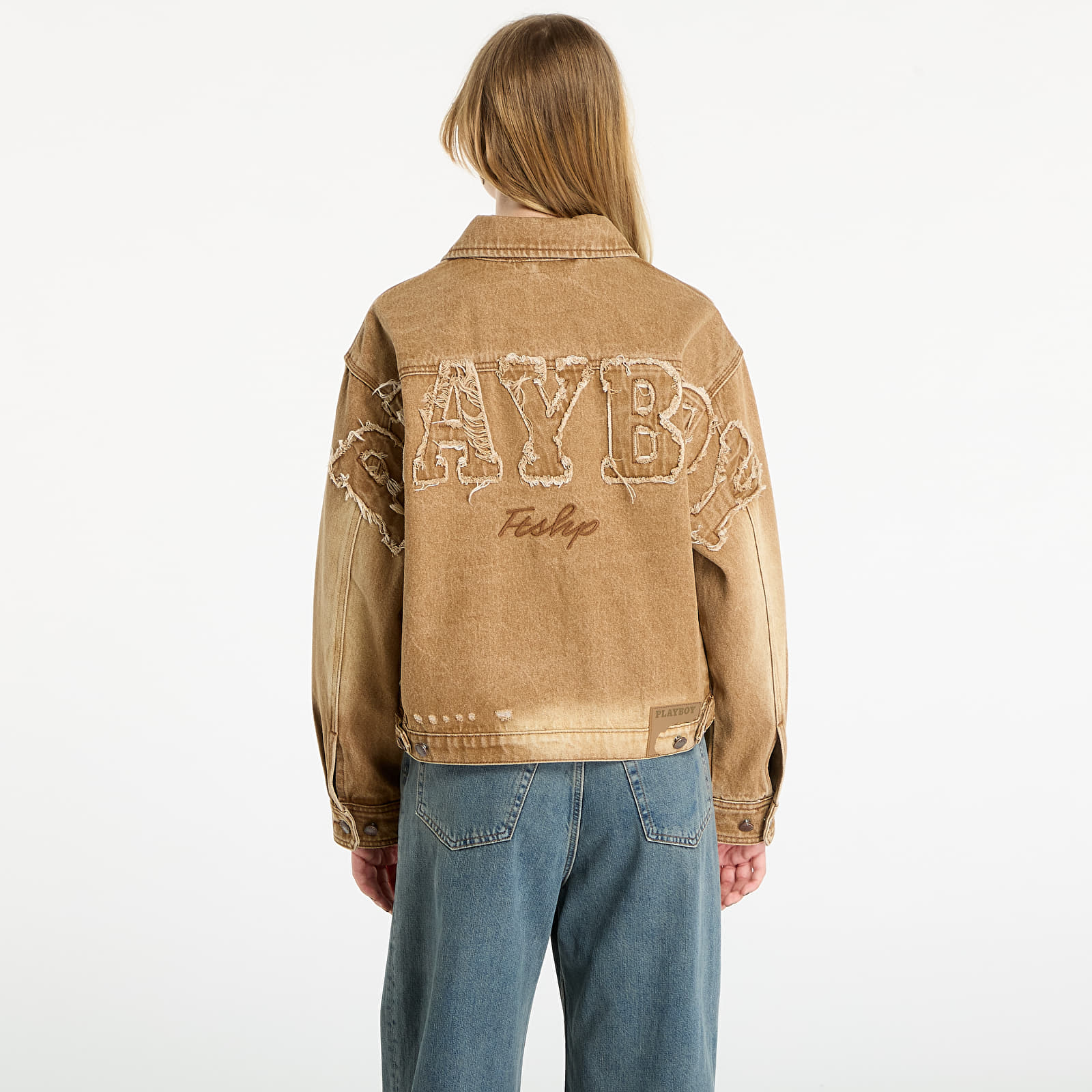 Takit Playboy x FTSHP Denim Jacket UNISEX Orche