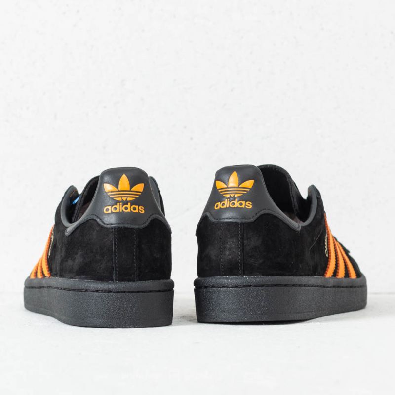 adidas Campus Porter Core Black/ Bright Orange/ Core Black | Footshop