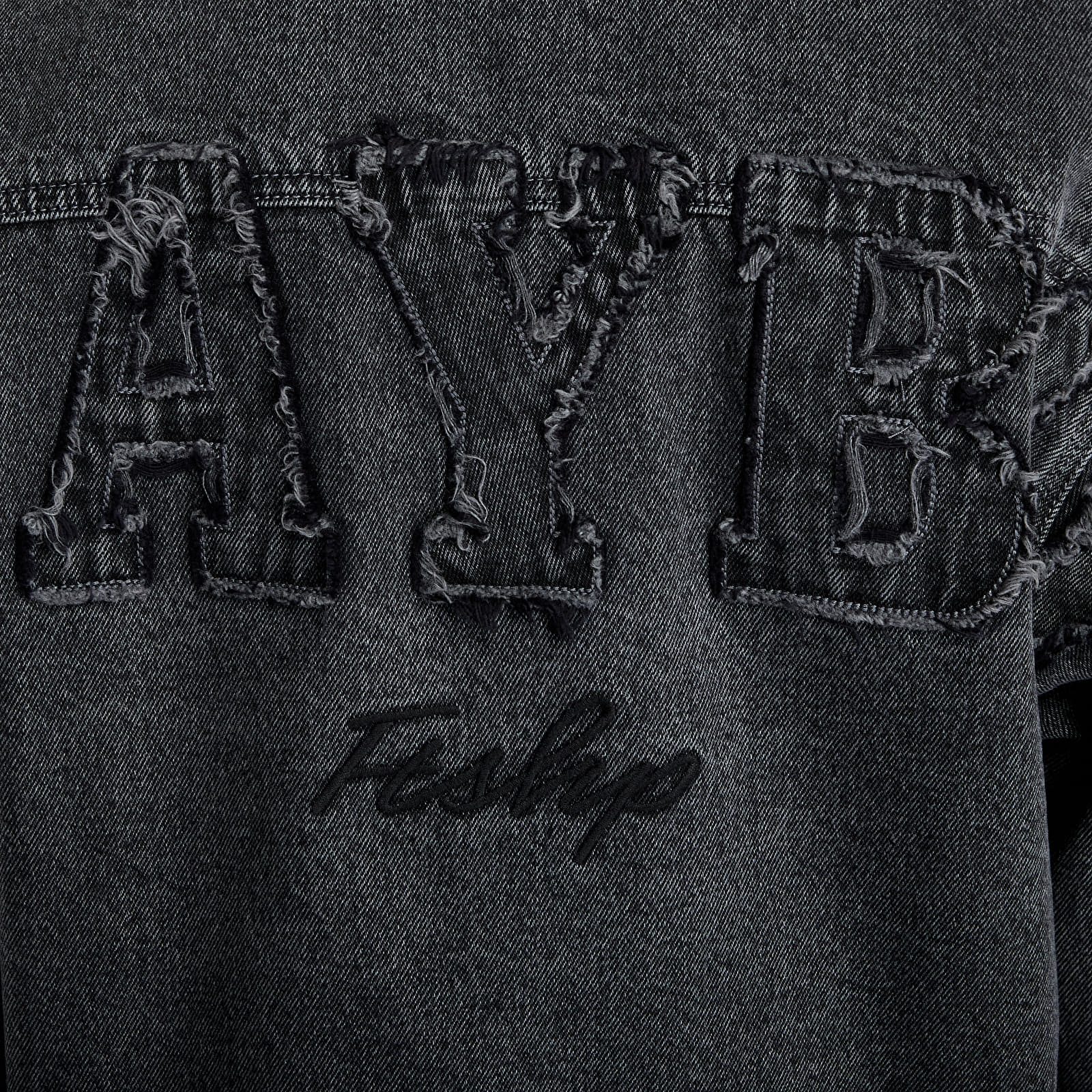 Takit Playboy x FTSHP Denim Jacket UNISEX Black