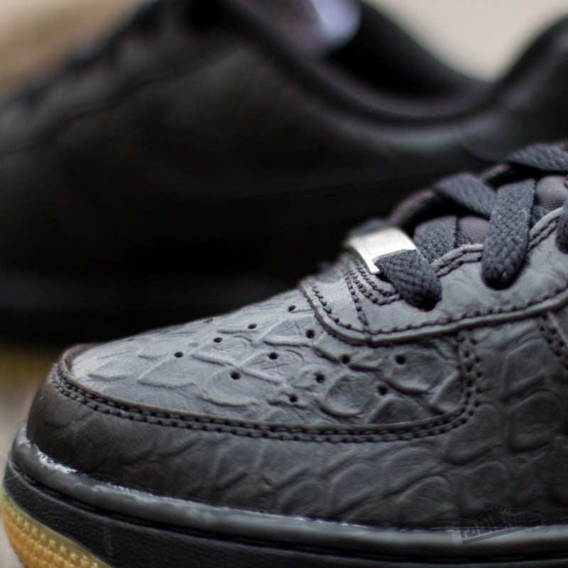 Moteriška avalynė Nike Air Force 1 (GS) Black/ Gum Light Brown
