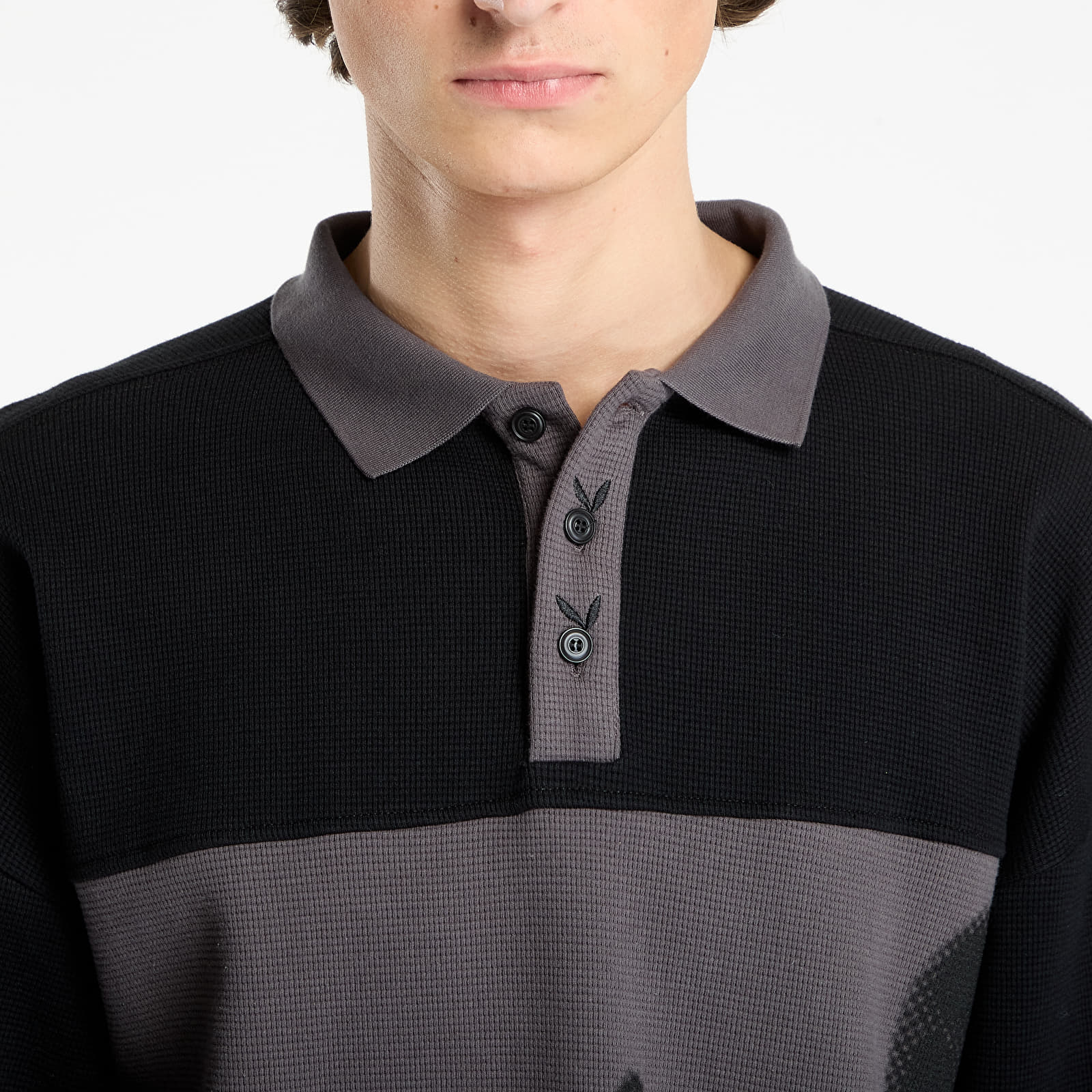 T-paidat Playboy x FTSHP Double Sleeve Polo UNISEX Black