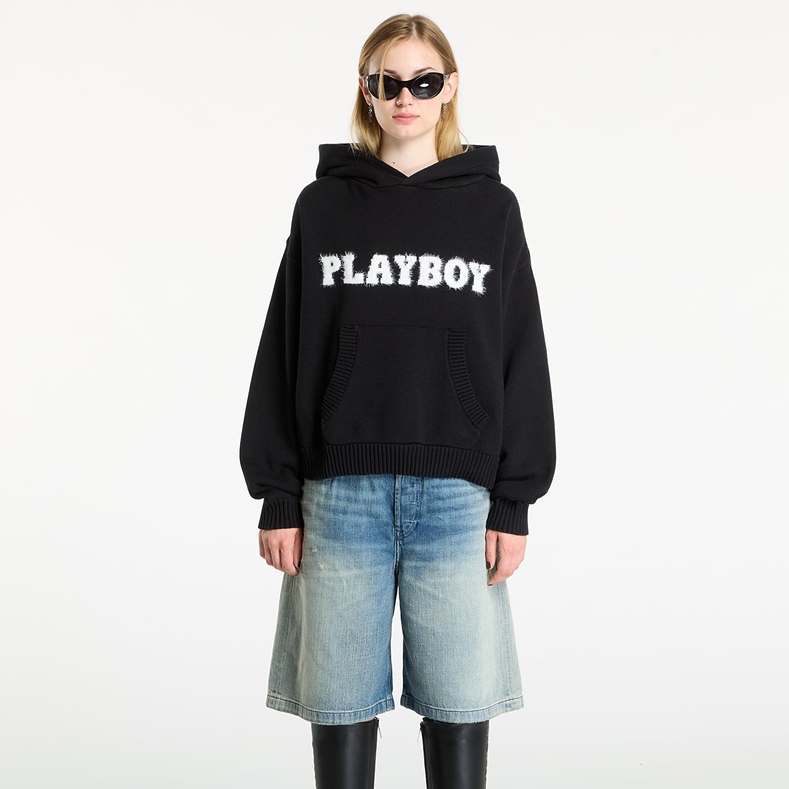 Villapaidat FTSHP x Playboy Sweater Hoodie UNISEX Black