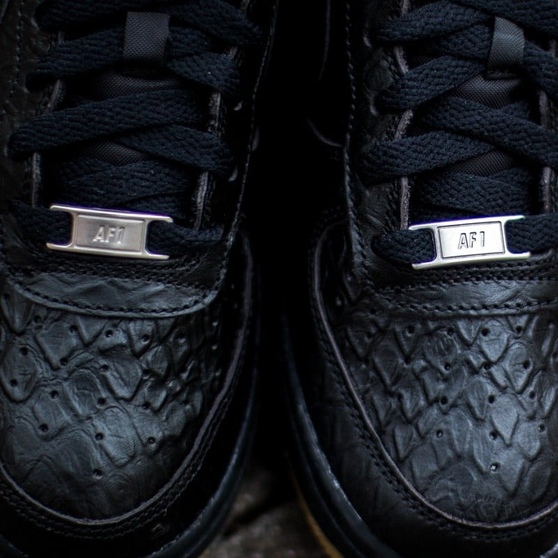 Moteriška avalynė Nike Air Force 1 (GS) Black/ Gum Light Brown