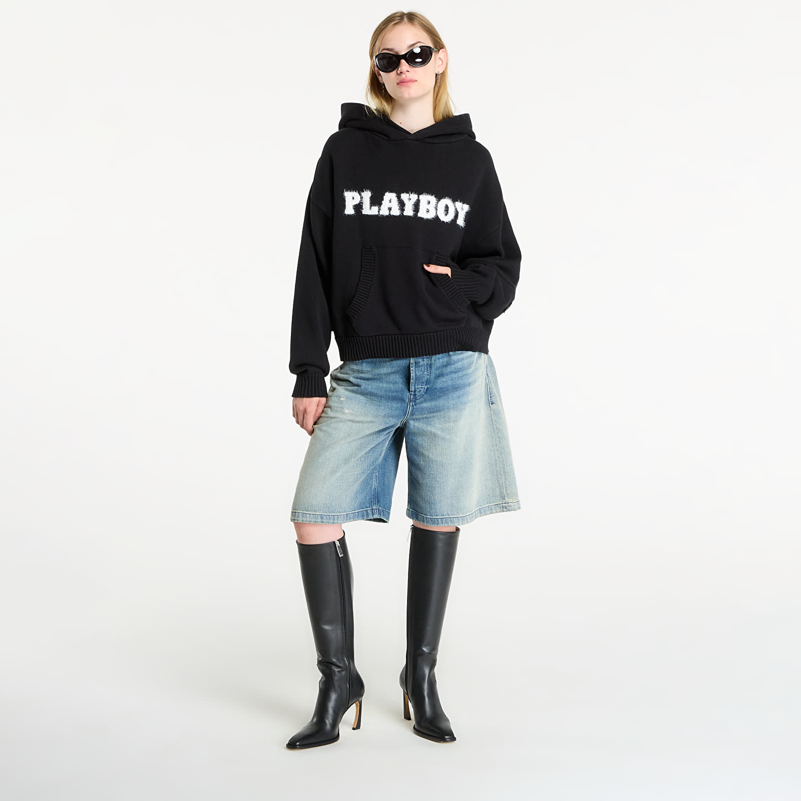 Villapaidat FTSHP x Playboy Sweater Hoodie UNISEX Black