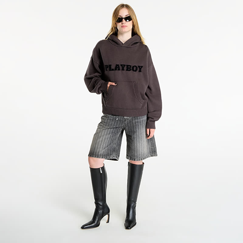Playboy x FTSHP Sweater Hoodie UNISEX Grey | Footshop