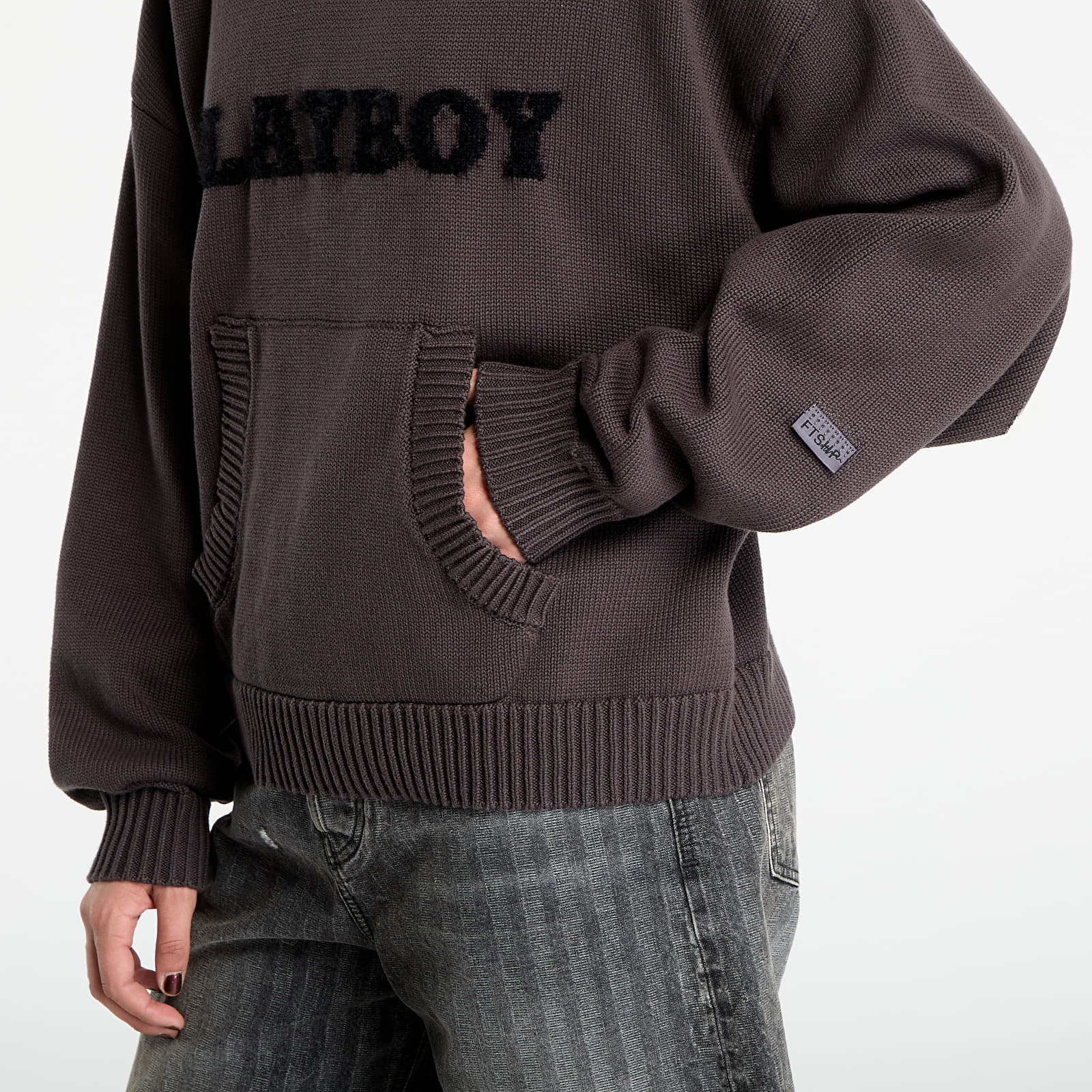 Villapaidat FTSHP x Playboy Sweater Hoodie UNISEX Grey