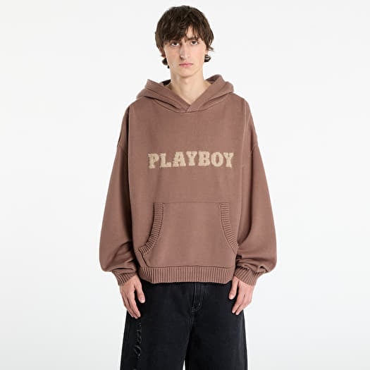 Playboy x FTSHP Sweater Hoodie UNISEX Brown