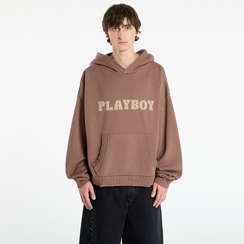 Playboy x FTSHP Sweater Hoodie UNISEX Brown
