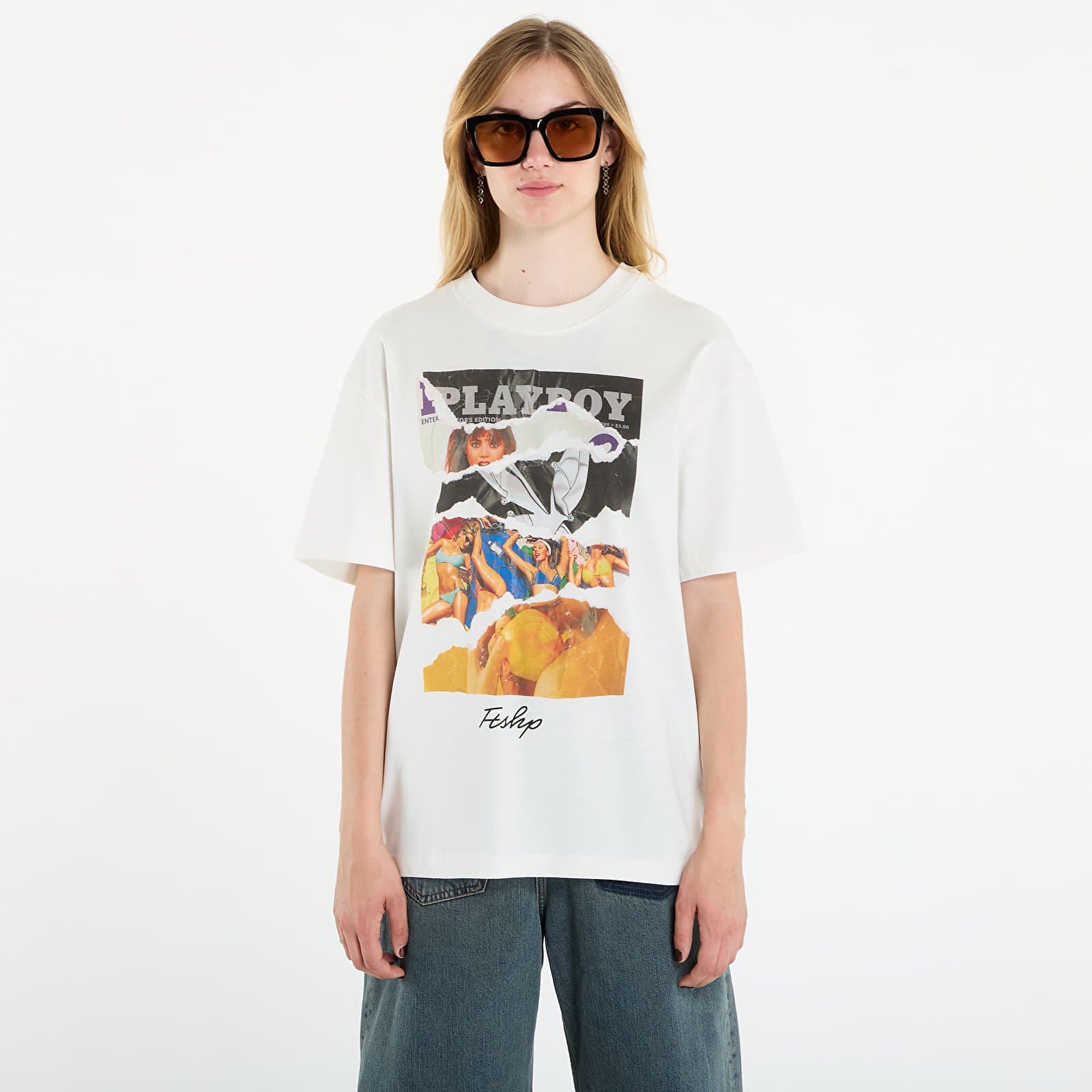 T-paidat Playboy x FTSHP Covers Tee UNISEX Off-White