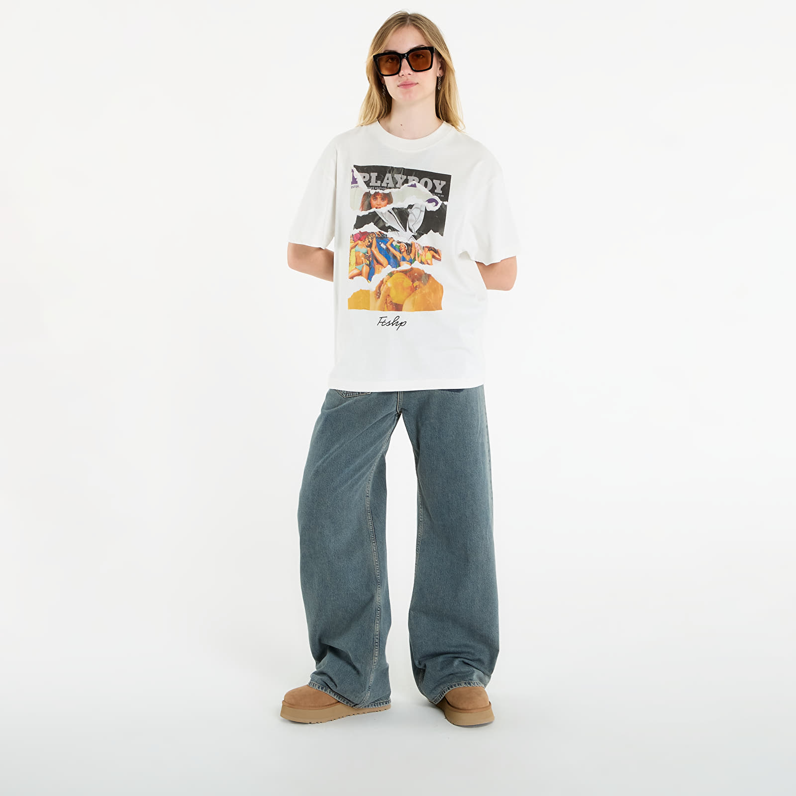 T-paidat Playboy x FTSHP Covers Tee UNISEX Off-White