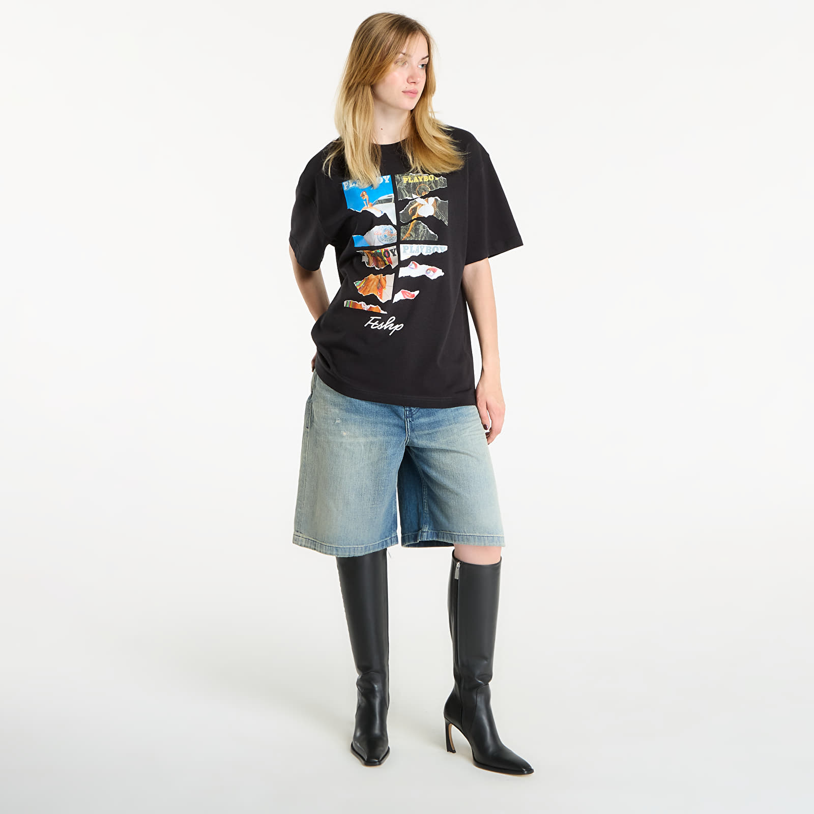 T-paidat Playboy x FTSHP Covers Tee UNISEX Black