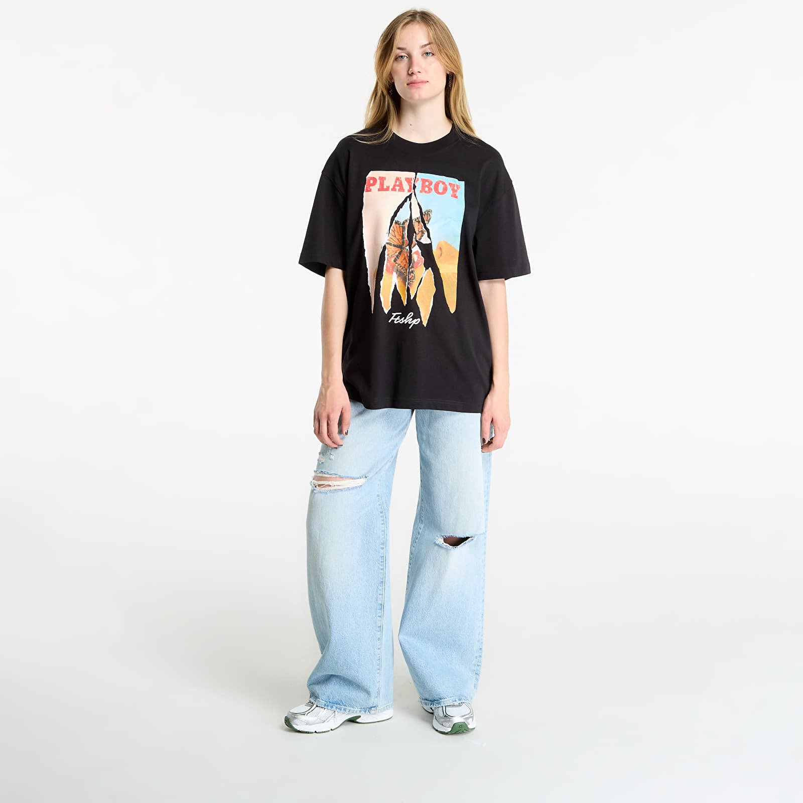 T-paidat Playboy x FTSHP Butterfly Covers Tee UNISEX Black