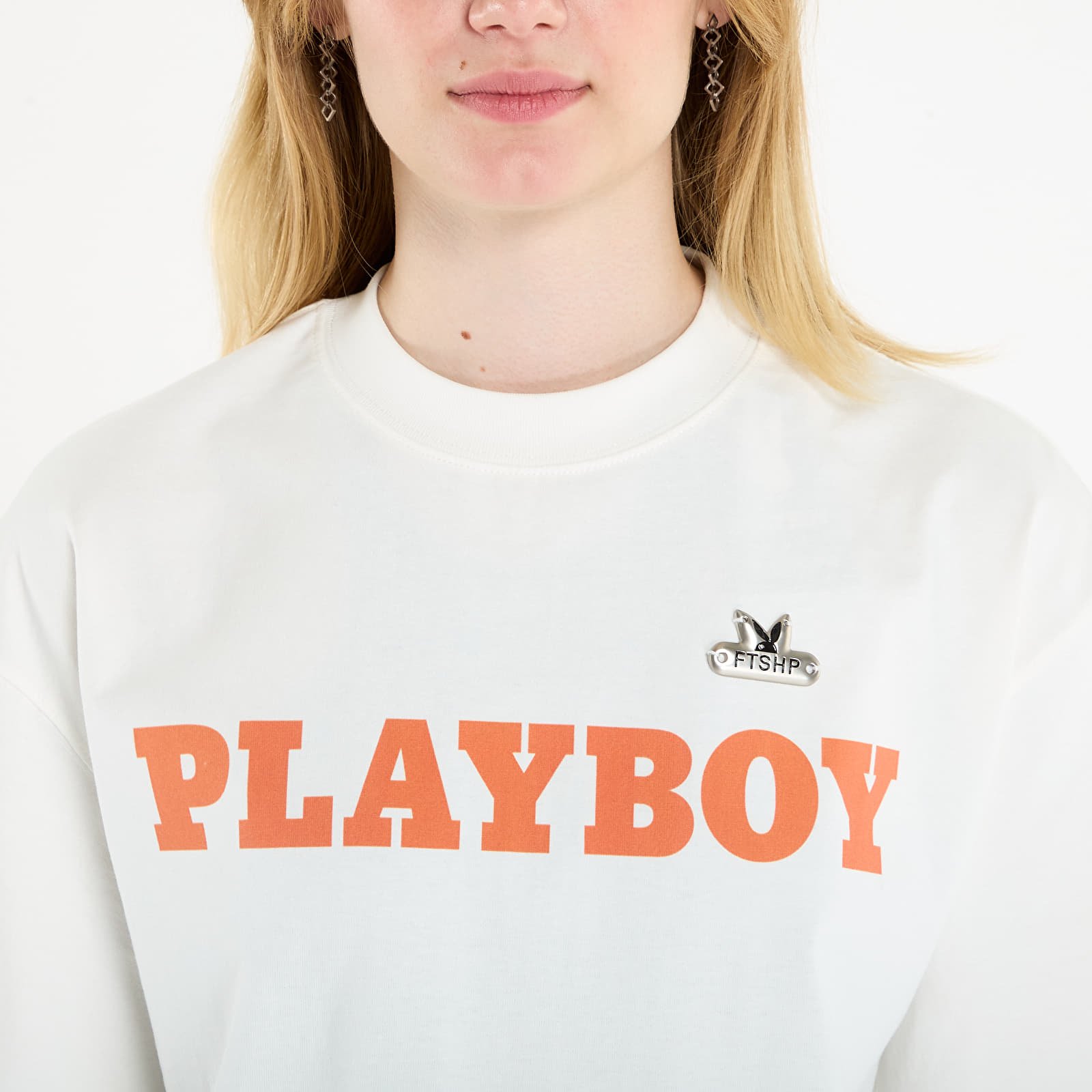 T-paidat Playboy x FTSHP Babe T-Shirt UNISEX Off-White
