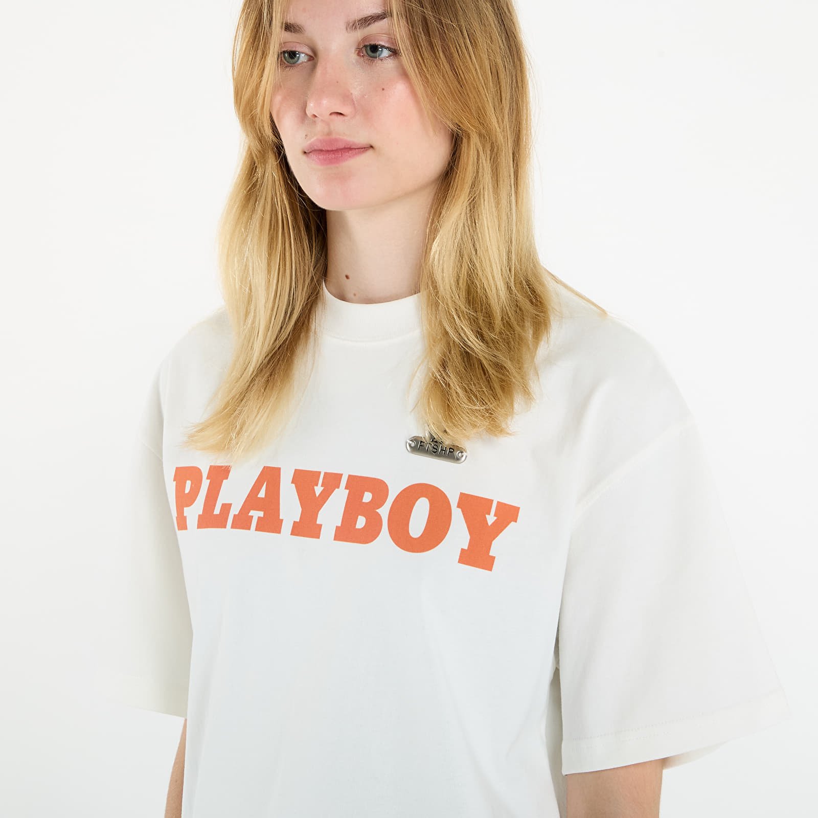 T-paidat Playboy x FTSHP Babe T-Shirt UNISEX Off-White