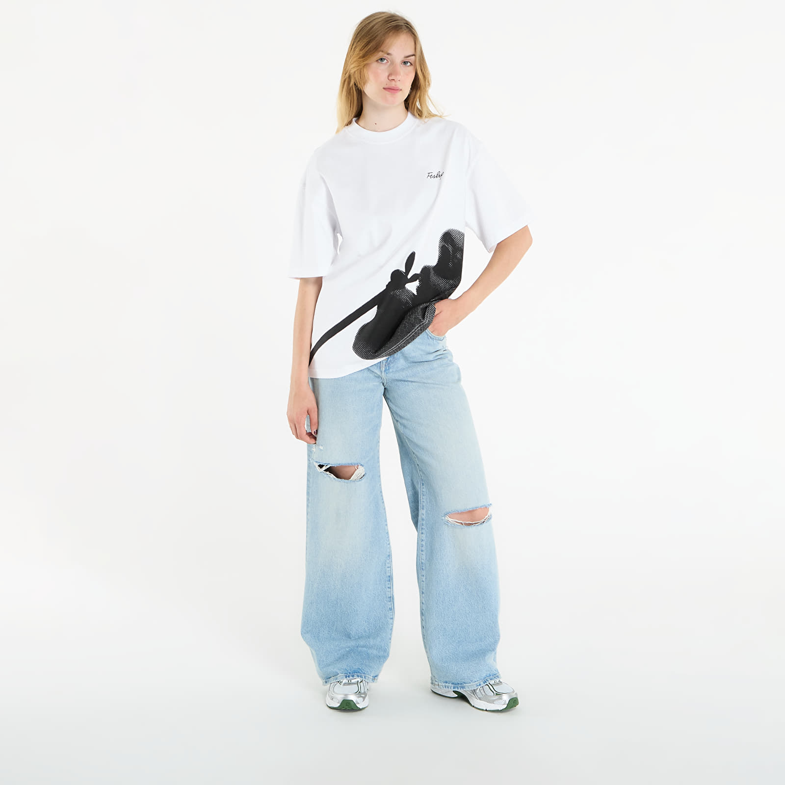 T-paidat Playboy x FTSHP Straw T-Shirt UNISEX White