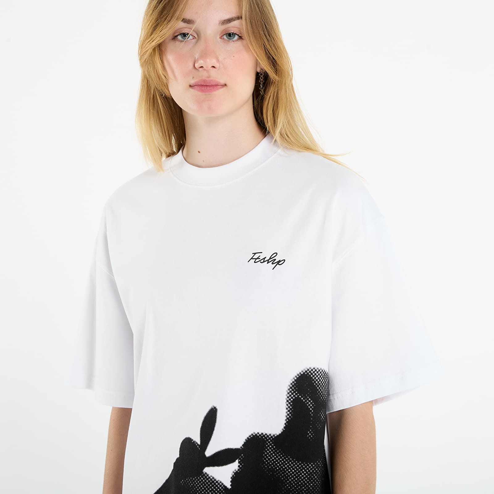 T-paidat Playboy x FTSHP Straw T-Shirt UNISEX White