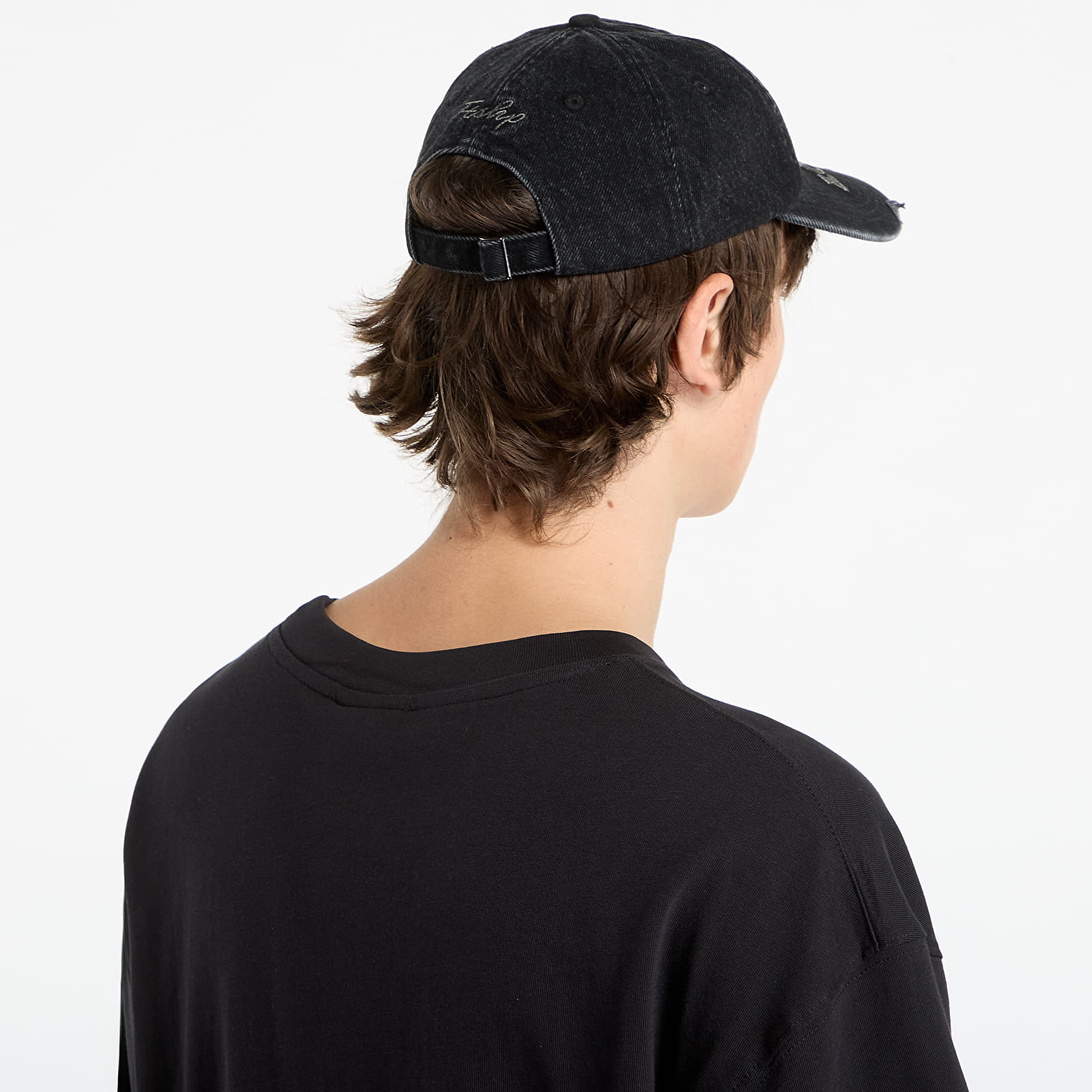 Miesten lippikset PLAYBOY x FTSHP Denim Dadcap Black