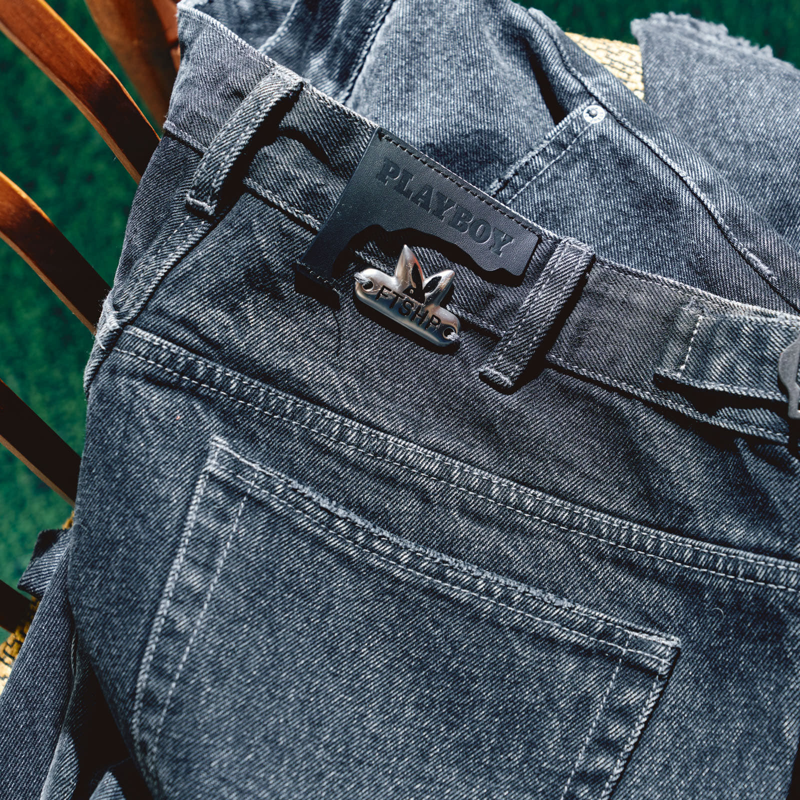 Farkut Playboy x FTSHP Denim Pants UNISEX Black