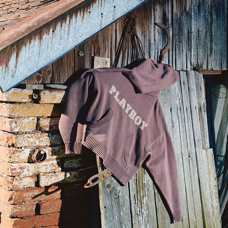 Playboy x FTSHP Sweater Hoodie UNISEX Grey | Footshop