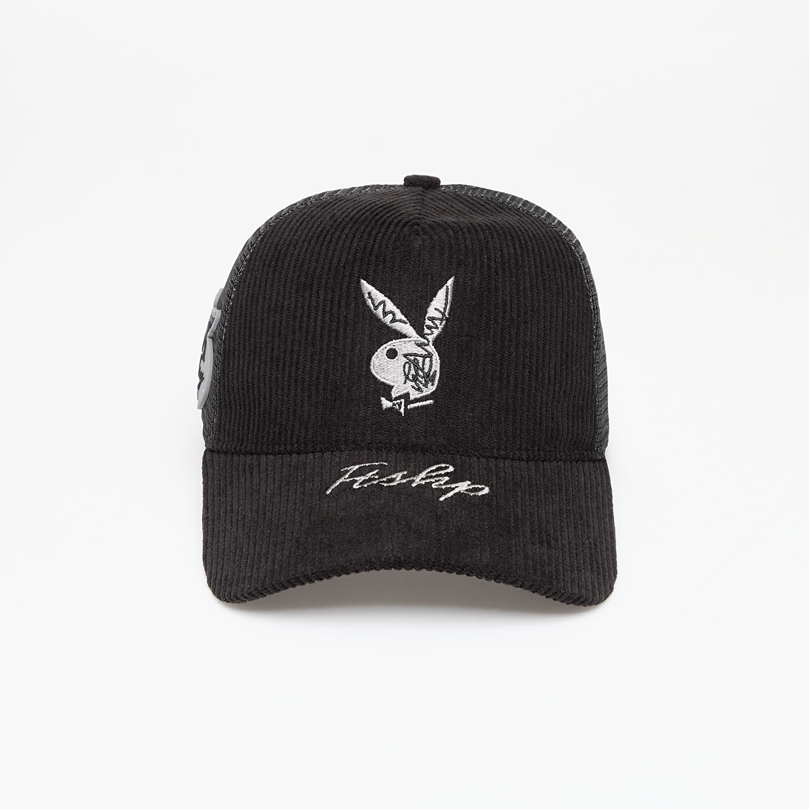 Miesten lippikset PLAYBOY x FTSHP Corduroy Trucker Black