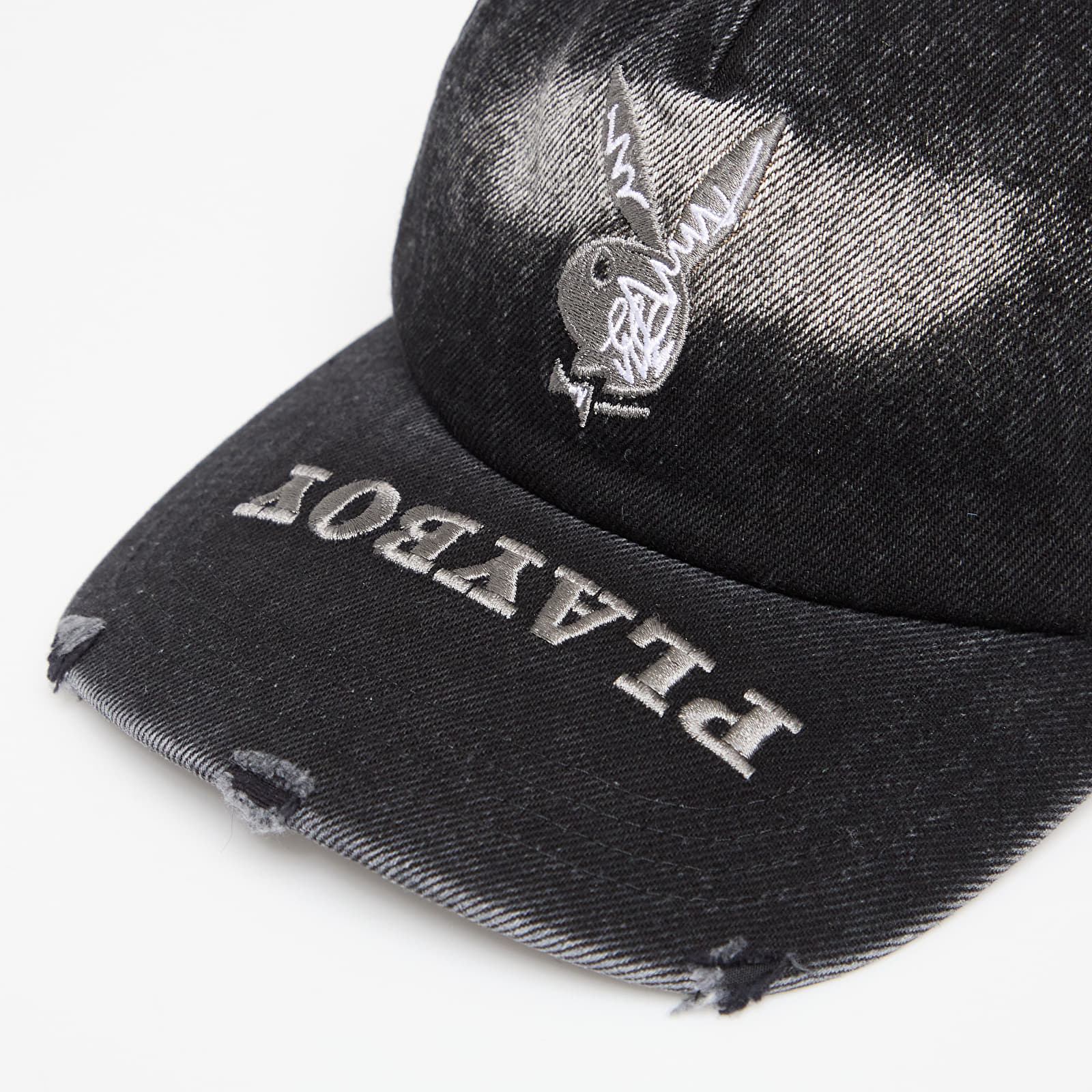Miesten lippikset PLAYBOY x FTSHP Denim Dadcap Black