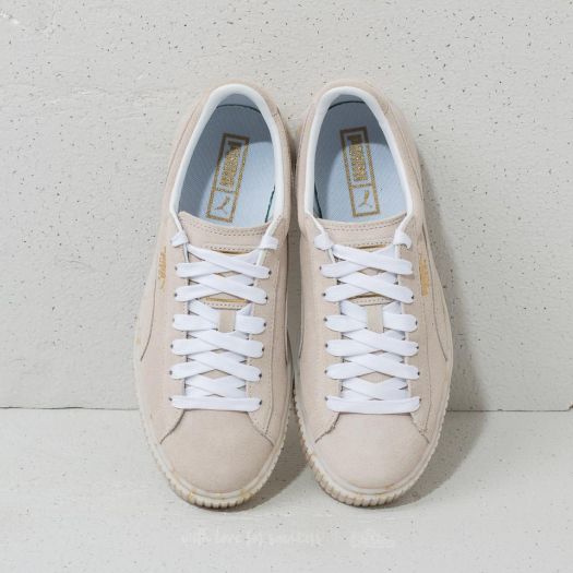 Basket suede platform outlet gold pour femme