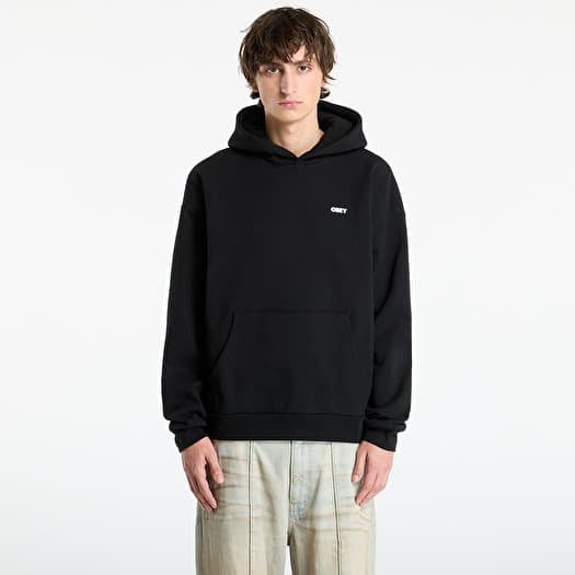 OBEY Bold Star Extra Heavy Hood Black