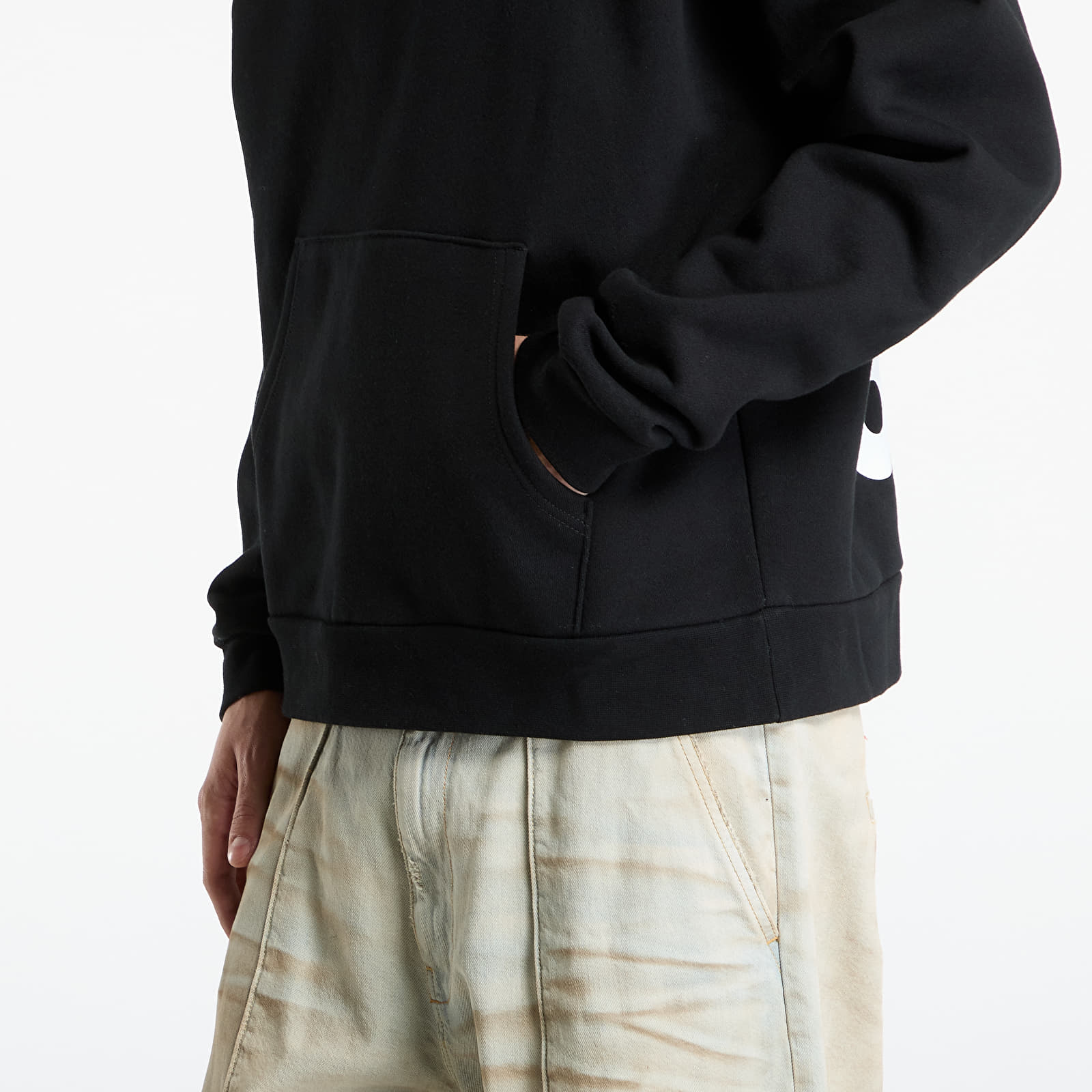 Miesten hupparit OBEY Bold Star Extra Heavy Hood Black