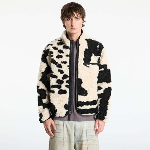 OBEY Shaggy Sherpa Jacket Clay Multi