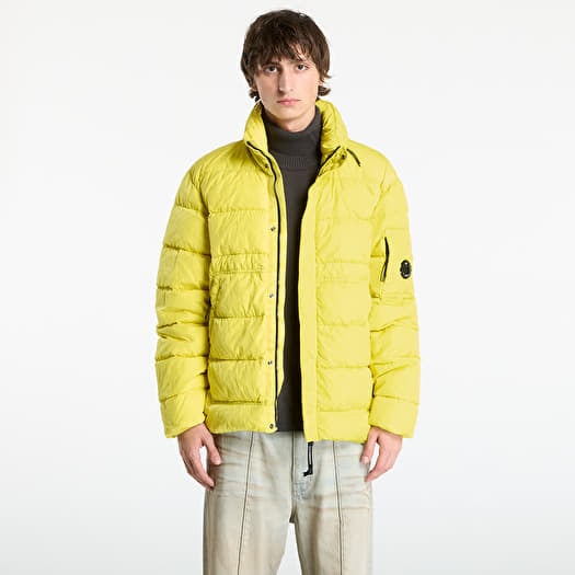 C.P. Company Chrome-R Down Jacket Green Sheen Yellow