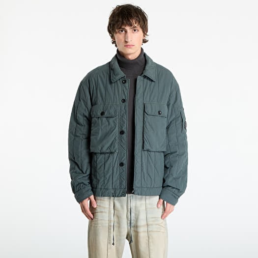 C.P. Company Gd Liner Short Padded Jacket Dark Shadow Grey